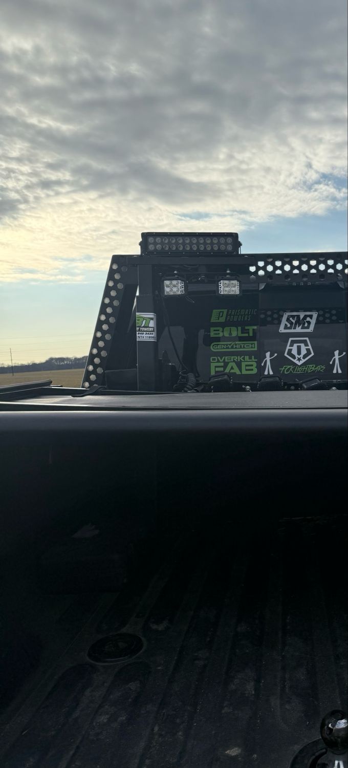 9 Foot Single Truck Bed Mounted Light Tower 7,180 Lumens