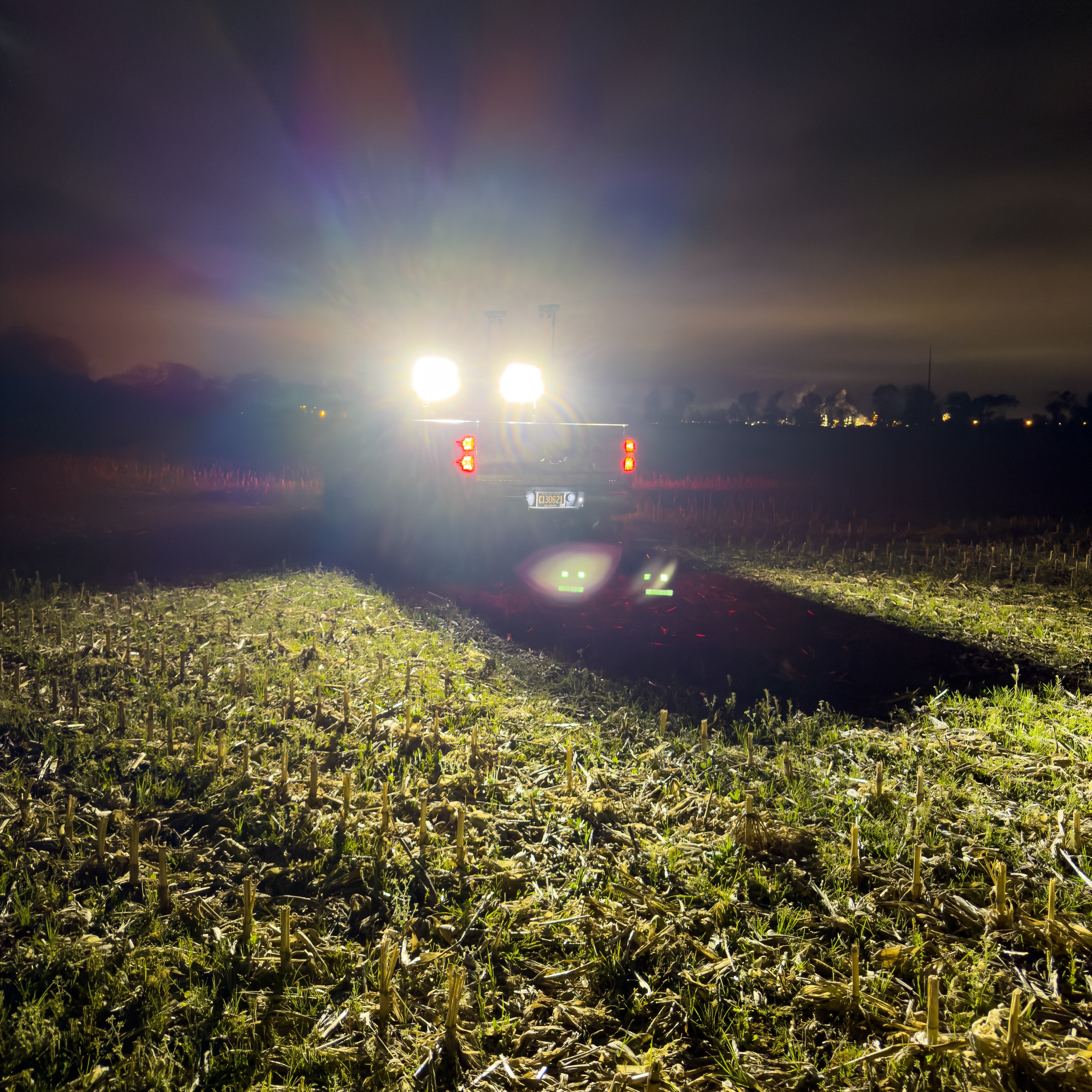 12 Foot Set of 2 Truck Bed Mounted Light Towers 14,360 Lumens