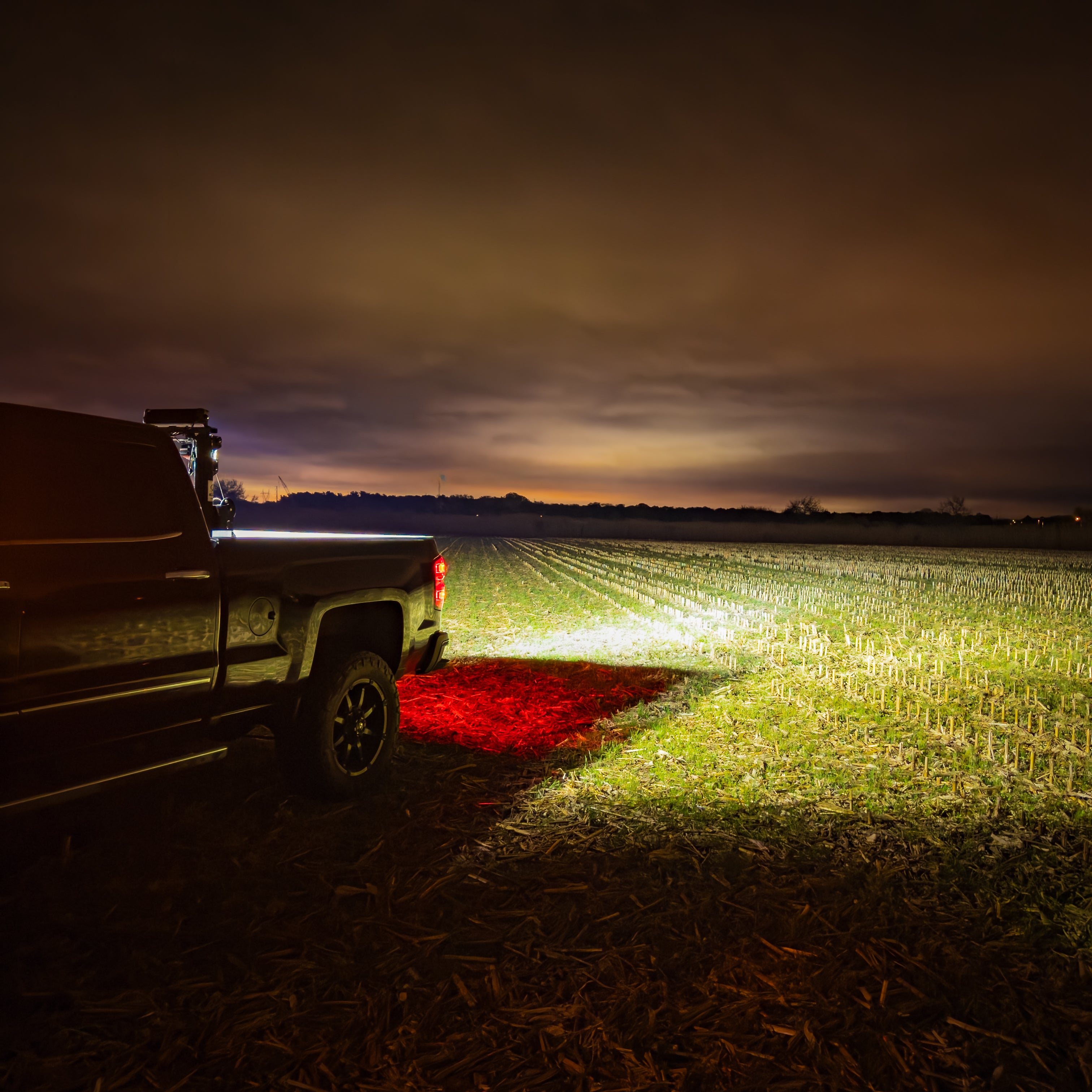 12 Foot Set of 2 Truck Bed Mounted Light Towers 14,360 Lumens